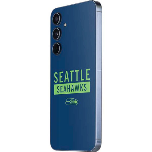 NFL Seattle Seahawks Blue Performance Series Galaxy A55 5G Skin